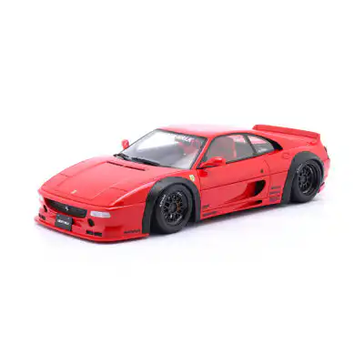 Ferrari F355 GT S 2023 Liberty Walk RWB GT Spirit Escala 1/18 Rojo