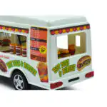 Food Truck Camión Comida Rápida Kinsmart Escala 1/32 Sin Caja - Imagen 7