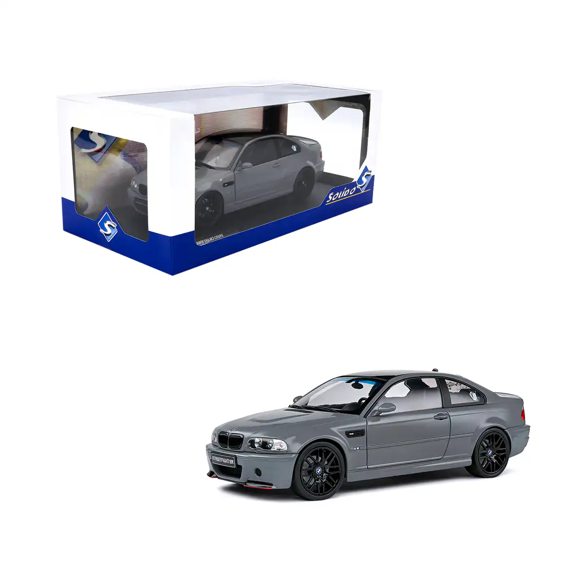 S1806508BMW1 BMW M3 E46 Coupe 2000 Streetfighter Solido Escala 1/18