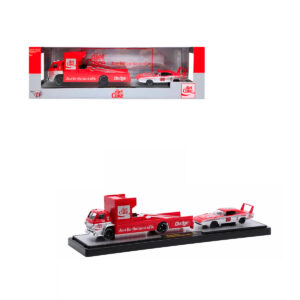 Dodge Charger Daytona 1969 y L600 COE Coca Cola M2 Machines 1/64