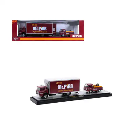 Ford C950 1966 Y Econoline 1964 Mr Pibb M2 Machines Escala 1/64