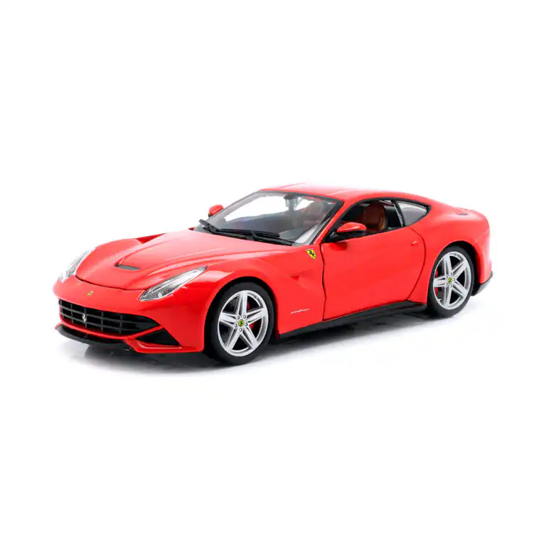 Ferrari F12 Berlinetta Rojo Burago Escala 1/24 Sin Caja