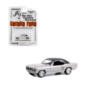 Ford Mustang Coupe 1967 Goodro Greenlight Escala 1/64