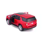 Chevrolet Tahoe 2021 SUV Rojo Maisto Special Escala 1/24 - Imagen 7