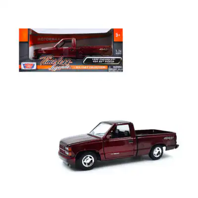 Chevy 454 SS Pickup 1992 Legends Vino Motor Max Escala 1/24