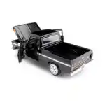 Ford F100 Pickup 1969 Timeless Legends Negro Motor Max 1/24 - Imagen 6