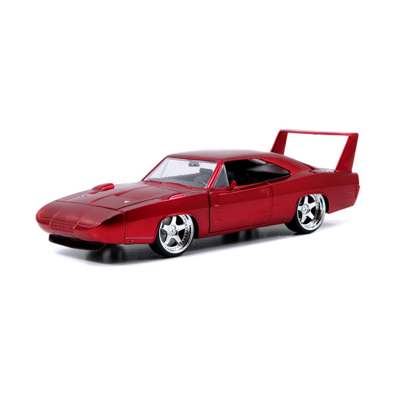 Dodge Charger Daytona 1969 Big Time Jada 1/24 Sin Caja Rojo