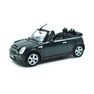 Mini Cooper S Cabrio Verde Welly Escala 1/24 Sin Caja