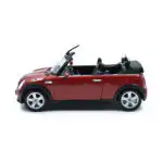 Mini Cooper S Cabrio Rojo Welly Escala 1/24 Sin Caja - Imagen 6