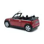 Mini Cooper S Cabrio Rojo Welly Escala 1/24 Sin Caja - Imagen 7