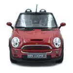 Mini Cooper S Cabrio Rojo Welly Escala 1/24 Sin Caja - Imagen 4