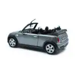 Mini Cooper S Cabrio Plata Welly Escala 1/24 Sin Caja - Imagen 6