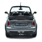 Mini Cooper S Cabrio Plata Welly Escala 1/24 Sin Caja - Imagen 8