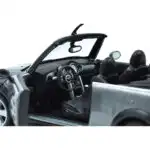 Mini Cooper S Cabrio Plata Welly Escala 1/24 Sin Caja - Imagen 9