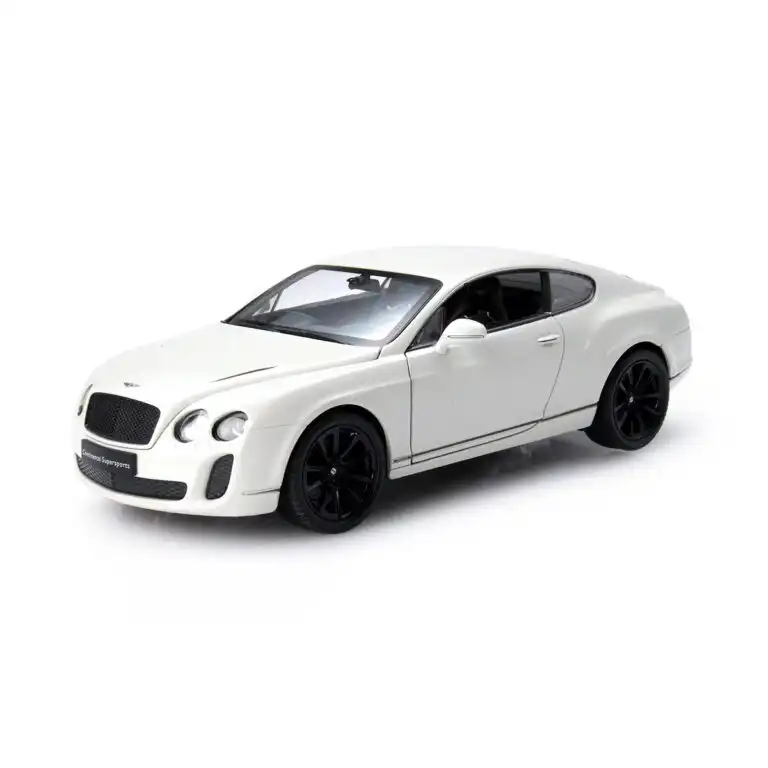 Bentley Continental Supersports Welly Escala 1/24 Blanco Sin Caja