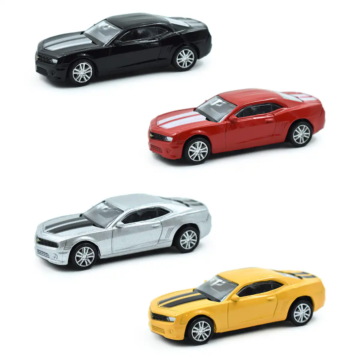 345004Camaro Chevrolet Camaro Serie 4 Piezas Fricción RMZ Escala 1/64