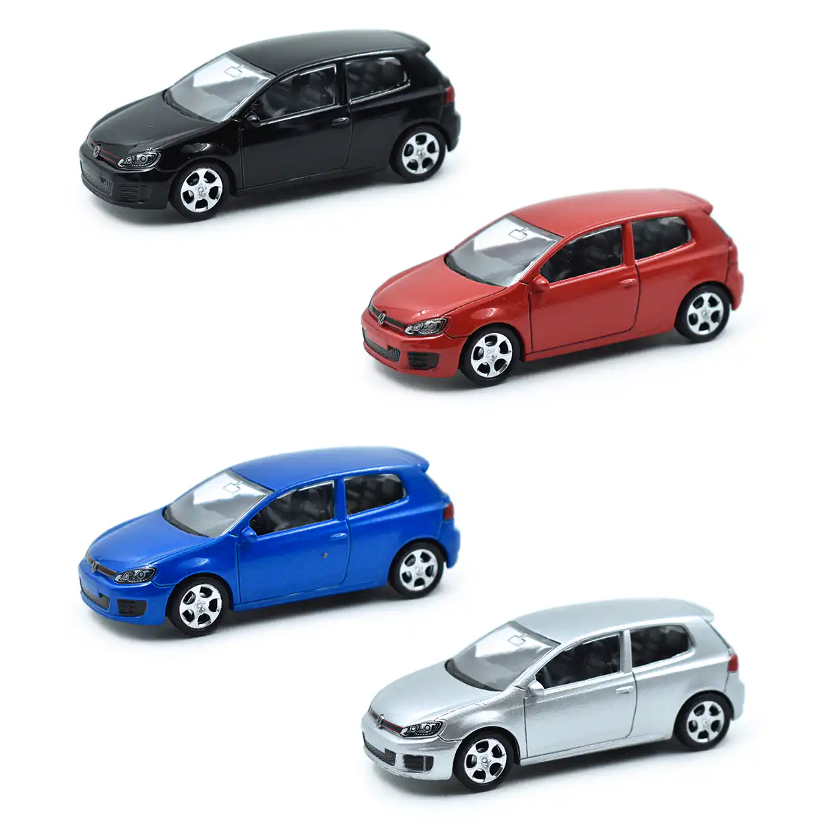 355021Golf Volkswagen Golf GTI Serie 4 Piezas Fricción RMZ Escala 1/64