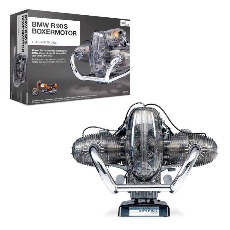 BMW R90S Boxer Motor Armable con Sonido Franzis Escala 1/2
