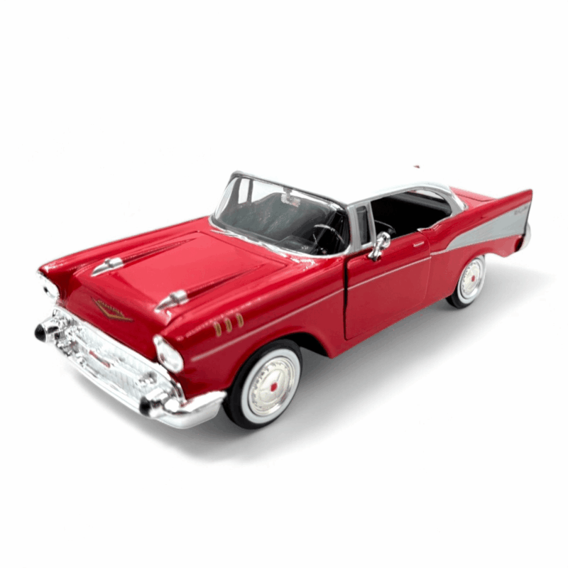 Chevrolet Bel Air 1957 Motor Max Escala 1/24 Sin Caja