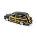 Ford Woody Wagon 1949 Negro Motor Max Escala 1/24 Sin Caja - Imagen 6