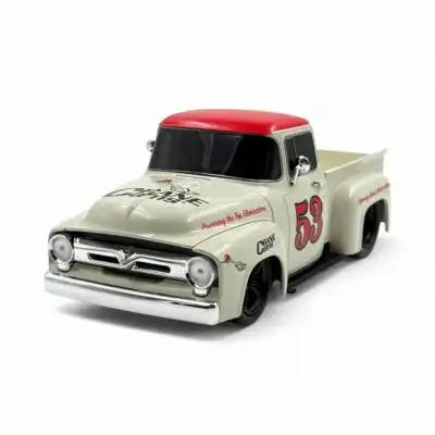 Ford F100 1956 Pickup Crane Cams M2 Machines Escala 1/24