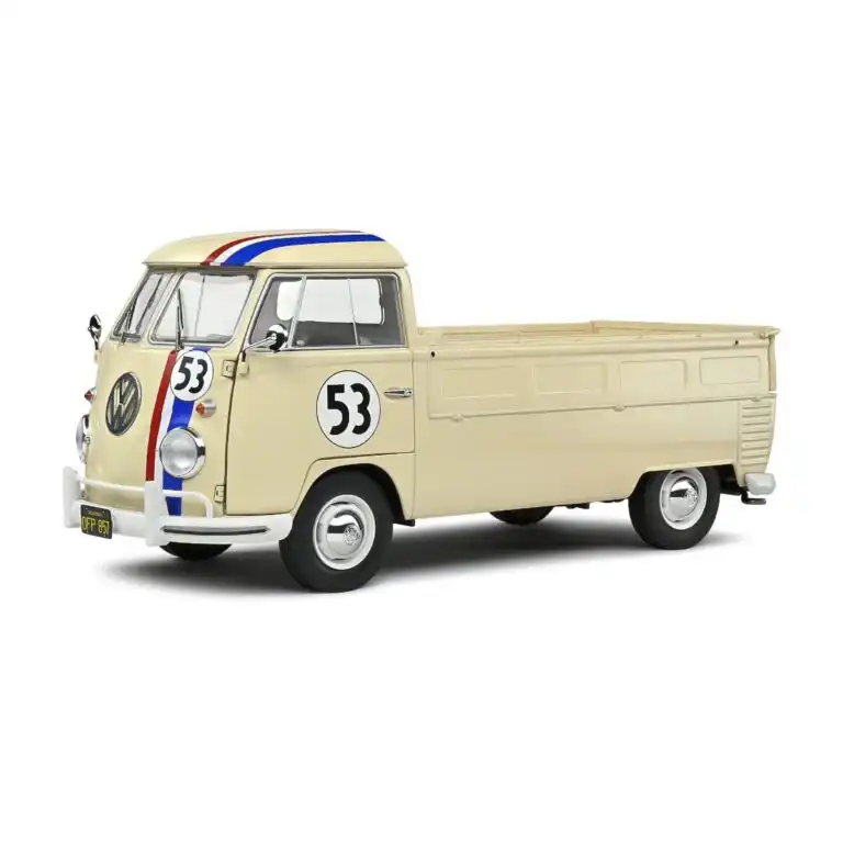Volkswagen Combi Pickup T1 1950 Herbie Solido Escala 1/18