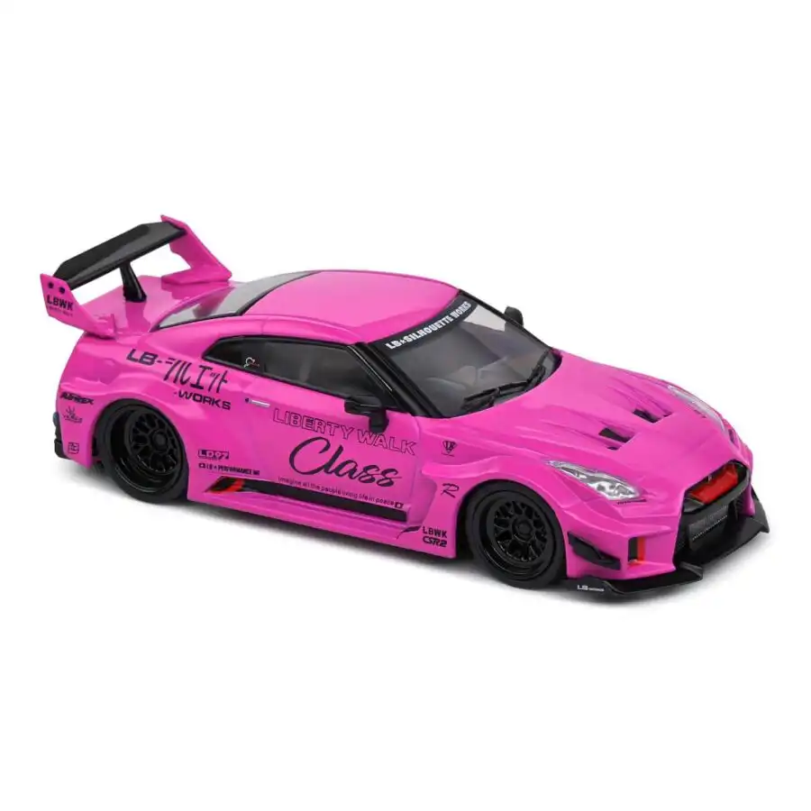 Nissan GTR R35 Liberty Walk Body Kit LBWK Solido Escala 1/43 | Motoredge