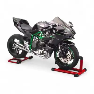 Kawasaki Ninja H2R Con Luz Sonido y Movimiento Escala 1/6