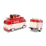 VW Combi T1 1960 y Remolque Coca Cola Motor City Escala 1/43 - Imagen 6