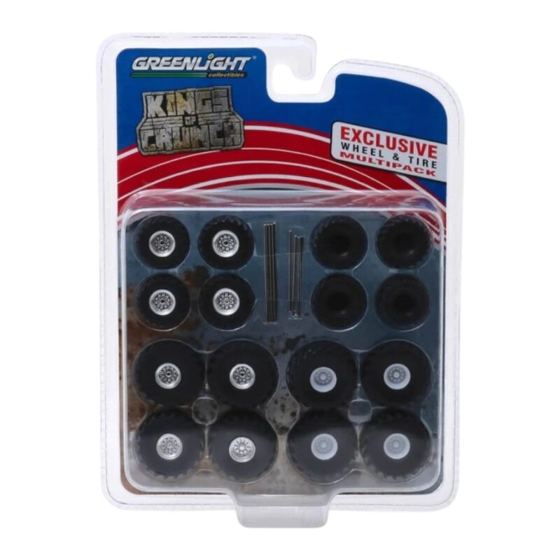 Set 4 Llantas Todo Terreno Autos A Escala 1/64 Greenlight
