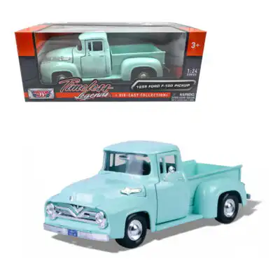 Ford F100 Pickup 1955 Menta Motor Max 1/24 Timeless Legends