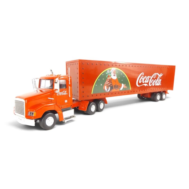 Tráiler Coca Cola con Luz Motor City Classics Escala 1/43