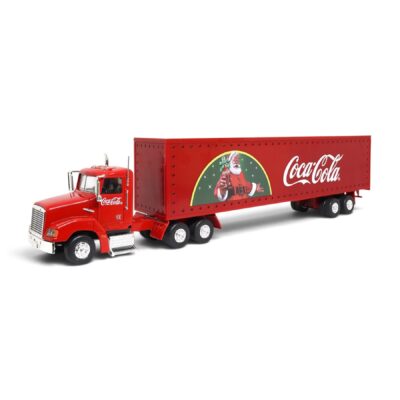 Tráiler Coca Cola con Luz Motor City Classics Escala 1/43