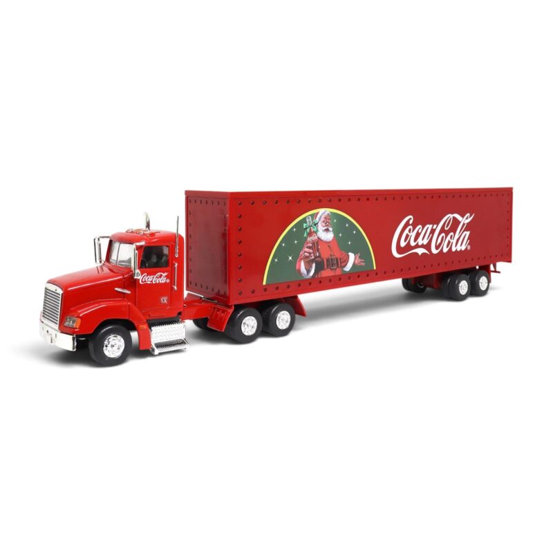 Tráiler Coca Cola con Luz Motor City Classics Escala 1/43
