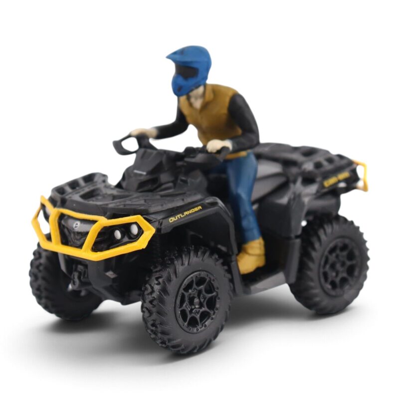 Can Am Outlander XT-P 1000R ATV Diecast Masters Escala 1/32 Amarillo