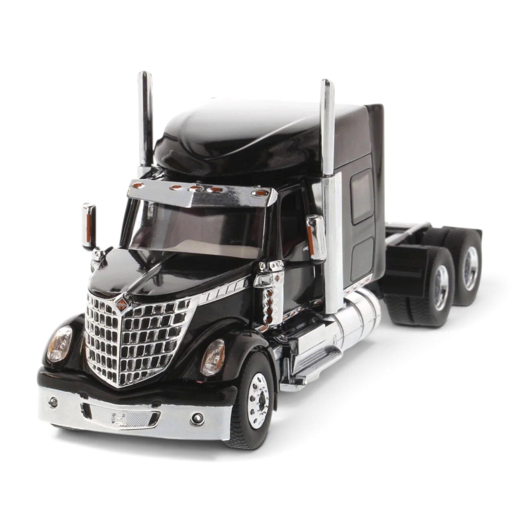 71023Lonestar2 International LoneStar Sleeper Tráiler 2019 Diecast Masters Escala 1/50 Negro - Imagen 1