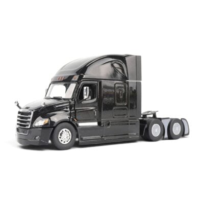 Freightliner New Cascadia Tráiler Transport Series Diecast Masters Escala 1/50 Negro