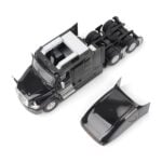 Freightliner New Cascadia Tráiler Transport Series Diecast Masters Escala 1/50 Negro - Imagen 7