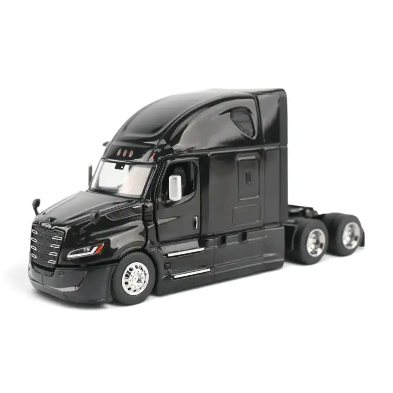 Freightliner Cascadia 5 Generación 2025 Tráiler Diecast Masters Escala 1/64 Negro