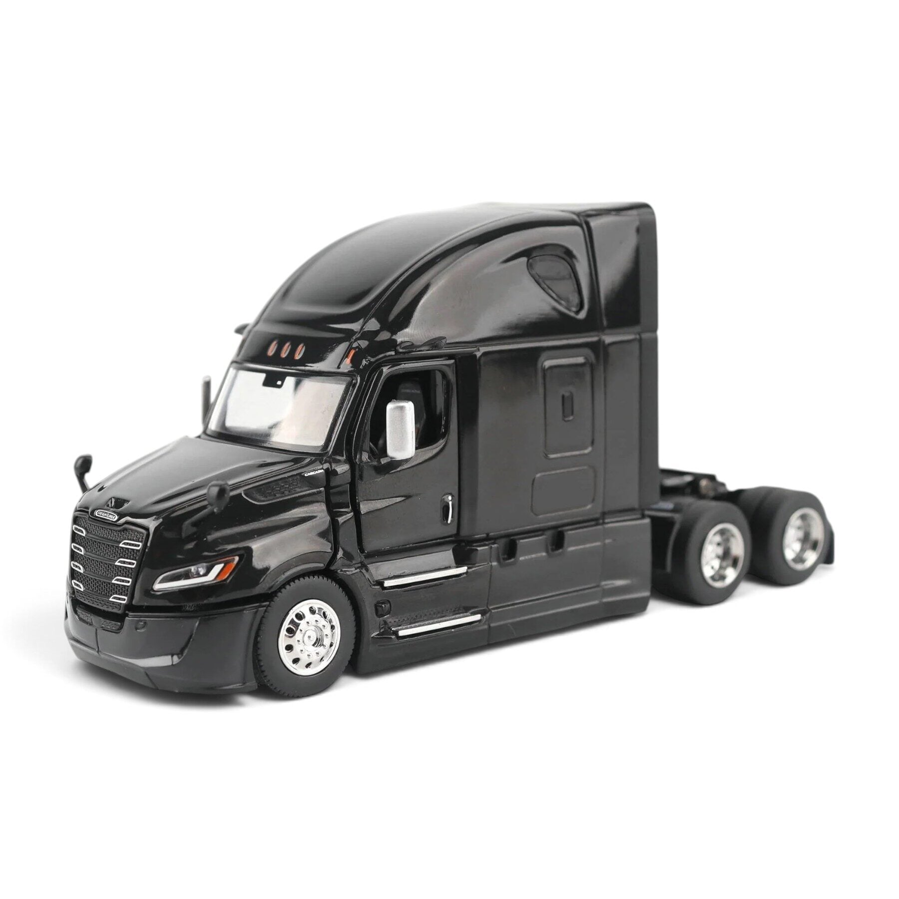 71166_Main_01 Freightliner Cascadia 5 Generación 2025 Tráiler Diecast Masters Escala 1/64 Negro
