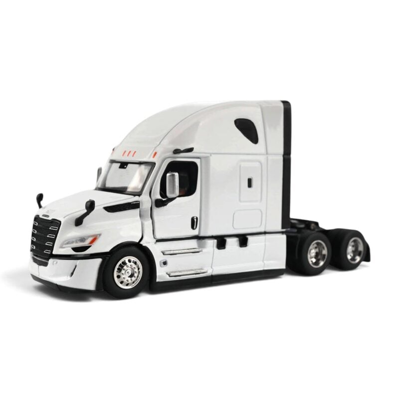 Freightliner Cascadia 5 Generación 2025 Tráiler Diecast Masters Escala 1/64 Blanco