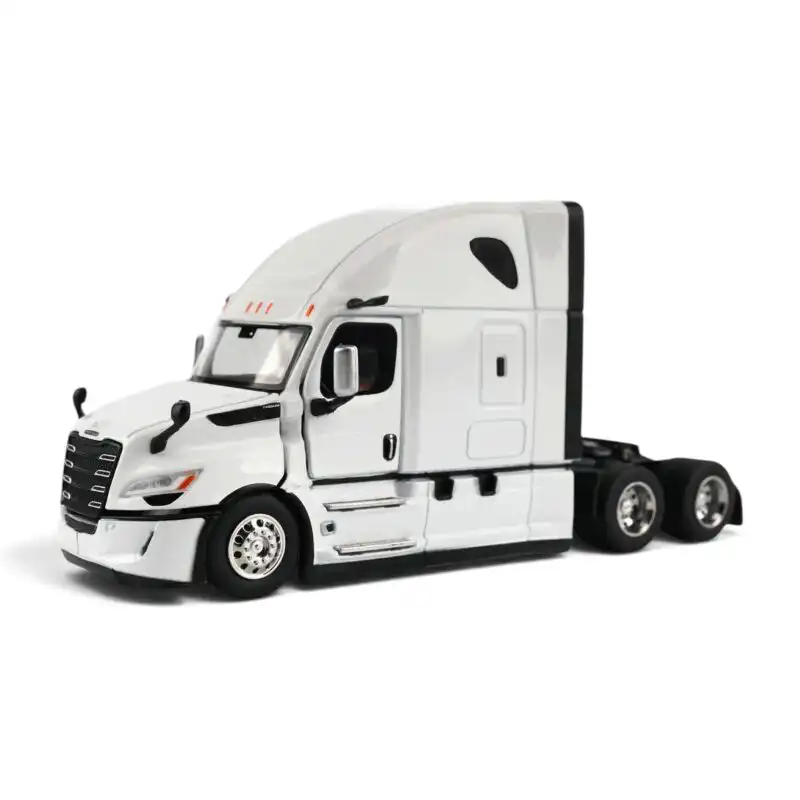 Freightliner Cascadia 5 Generación 2025 Tráiler Diecast Masters Escala 1/64 Blanco