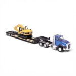 CAT CT660 Lowboy Tráiler y Excavadora CAT 315C L Diecast Masters Escala 1/87 - Imagen 3
