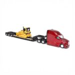 Peterbilt 579 Ultraloft Lowboy Tráiler y CAT D5M Dozer Diecast Masters Escala 1/87 - Imagen 3