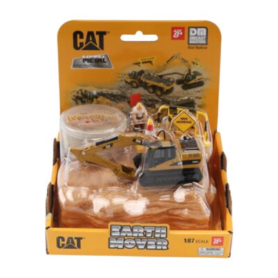 CAT M318D Excavadora con Arena Earth Mover Diecast Masters Escala 1/87