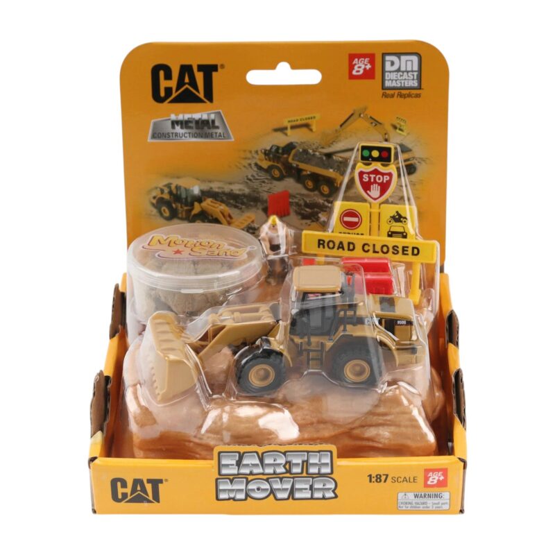 CAT 950G Cargador Frontal con Arena Earth Mover Diecast Masters Escala 1/87
