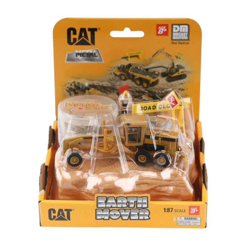 CAT 163H Motoconformadora con Arena Earth Mover Diecast Masters Escala 1/87